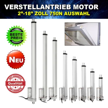 

NEW DC12V 2-18 Linear Actuator door Opener Motor Heavy max. Lift 160 Lbs 750N Controller Bed Lift Table Tools