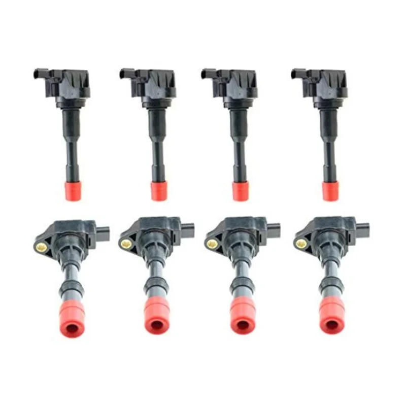 8PCS Front &amp Rear Ignition Coil 30520-PWA-003 30521-PWA-003 Fit for Honda CITY Civic 7 8 VII VIII JAZZ FIT 2 3 III 1.2 1.3 1.4 |
