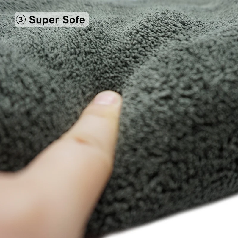 clear water car wash Car Wash Towel 1200GSM Microfiber Towel Car Detailing Microfiber Rag for Car Cleaning Drying Tool Kitchen Washing Accessories car windshield cleaner