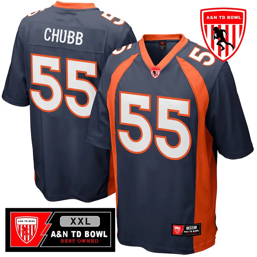 

Customized Youth Sports American Football Denver Jersey Bradley Chubb Fans Cheap Stitch Jerseys