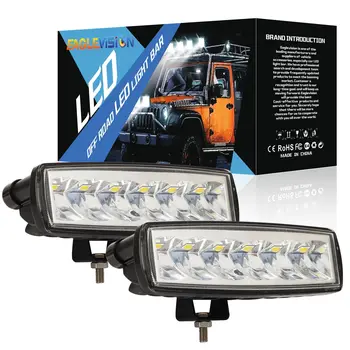

6 inch LED Work Light Bar Offroad Spot Work Light 12V Bar Flood Working Lights Reverse Driving Light Car Accessories for 4x4 SUV