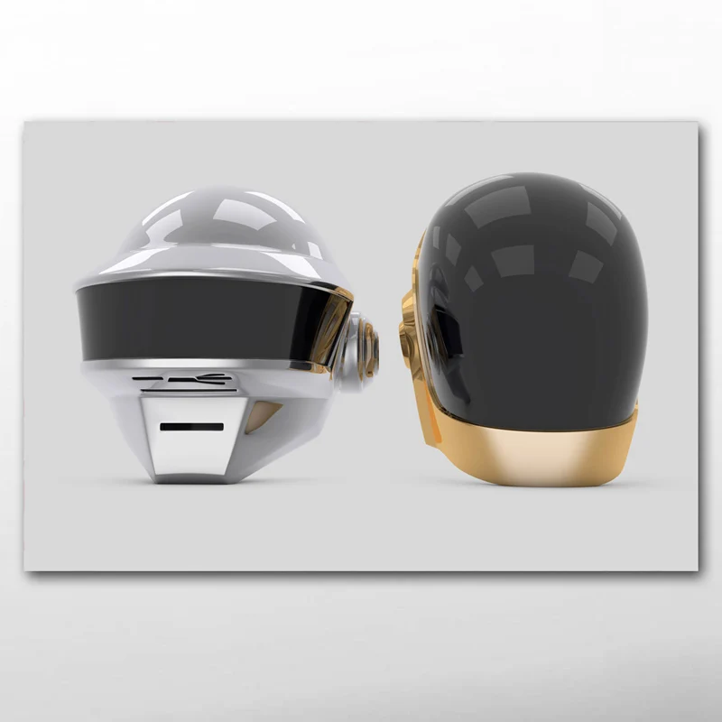 Poster Seni Dinding Helm Penyanyi Punk Music Daft Lukisan Karya Seni Cetak Kanvas Untuk Dekorasi Ruang Tamu Painting Calligraphy Aliexpress