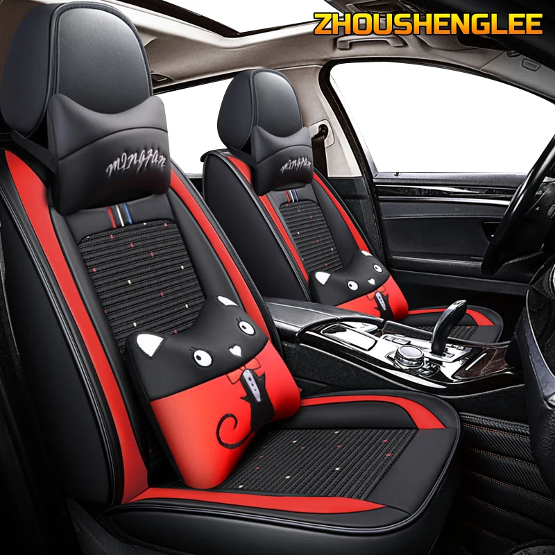 Чехол для сиденья ZHOUSHENGLEE Ice Silk opel astra j k h corsa c d vectra b zafira a meriva antara автомобильные