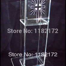 Прозрачный акриловый Подиум каферда/акриловый Подиум Кафедра Трибуна