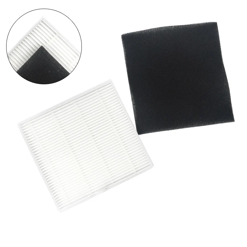 

1pcs Primary Plastic Sweeping Machine Cotton Mesh HEPA Dust Filter Accessory ILife V8 / V8s / X750 / A7 / X800 / X785 / V80