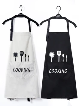

Life craftsman housework apron female fashion home custom logo printing kitchen cooking work waist waterproof and oilproof