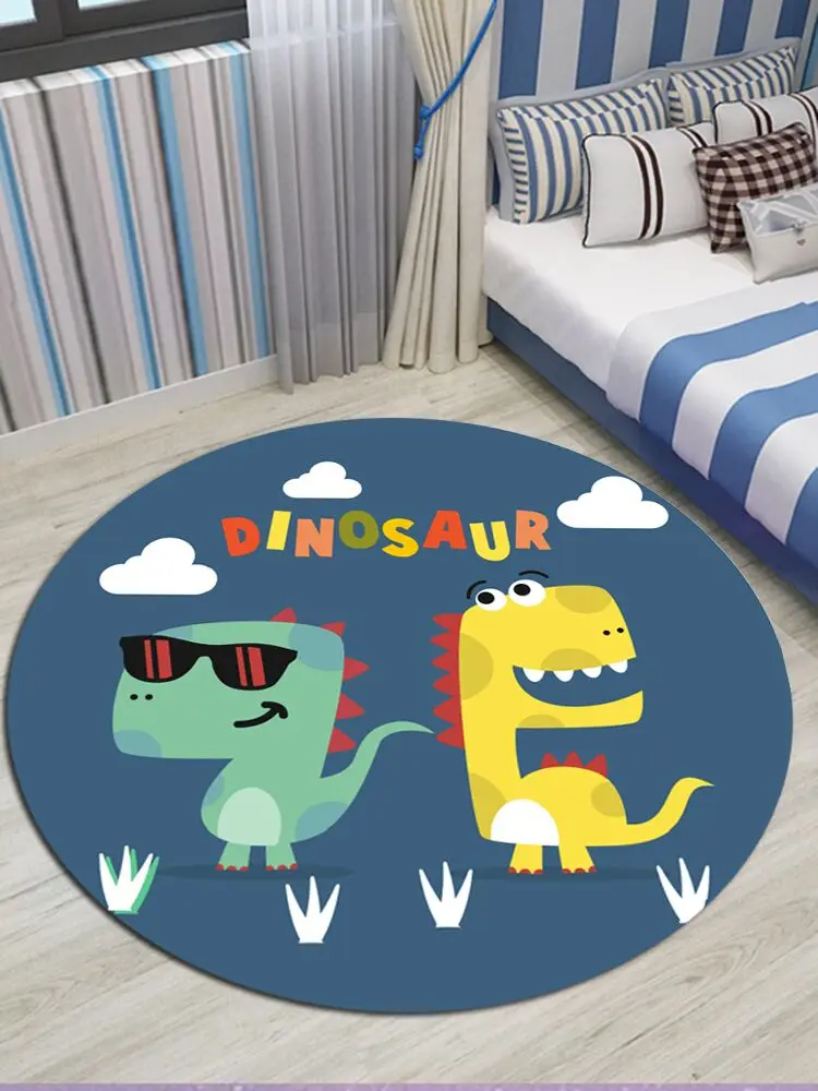 Летний домашний садовый коврик ковер для девочек комната круглый ковер спальня Прекрасный кабинет подушка для гостиной зона чтения