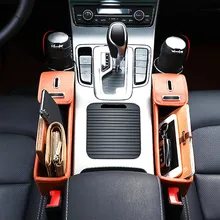 Ящик для хранения сидений автомобиля, держатель для напитков, органайзер, авто зазор, карман для хранения, для телефона, подставка для карт, чехол для монет, аксессуары