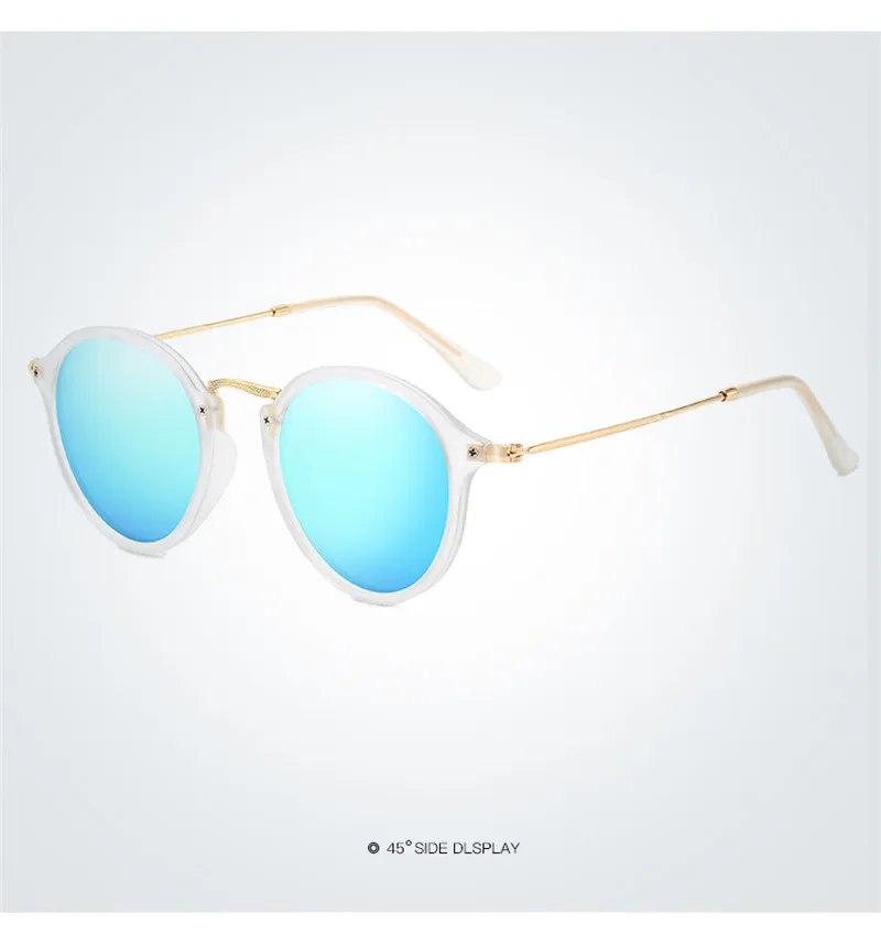SEEMFLY Round Polarized Sunglasses For Women Men Brand Design Vintage Shades Sun Glasses Male Female Outdoor Driving Anti UV400