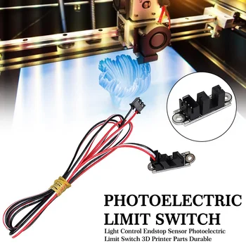 

3Pin 3D Printer Parts Endstop Sensor Mini Sensitive Triggering With Cable Replacement Practical Photoelectric Limit Switch