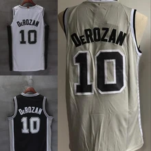 Мужская Высокая Школьная майка сшитая Размер S-XXL DeMar DeRozan 10