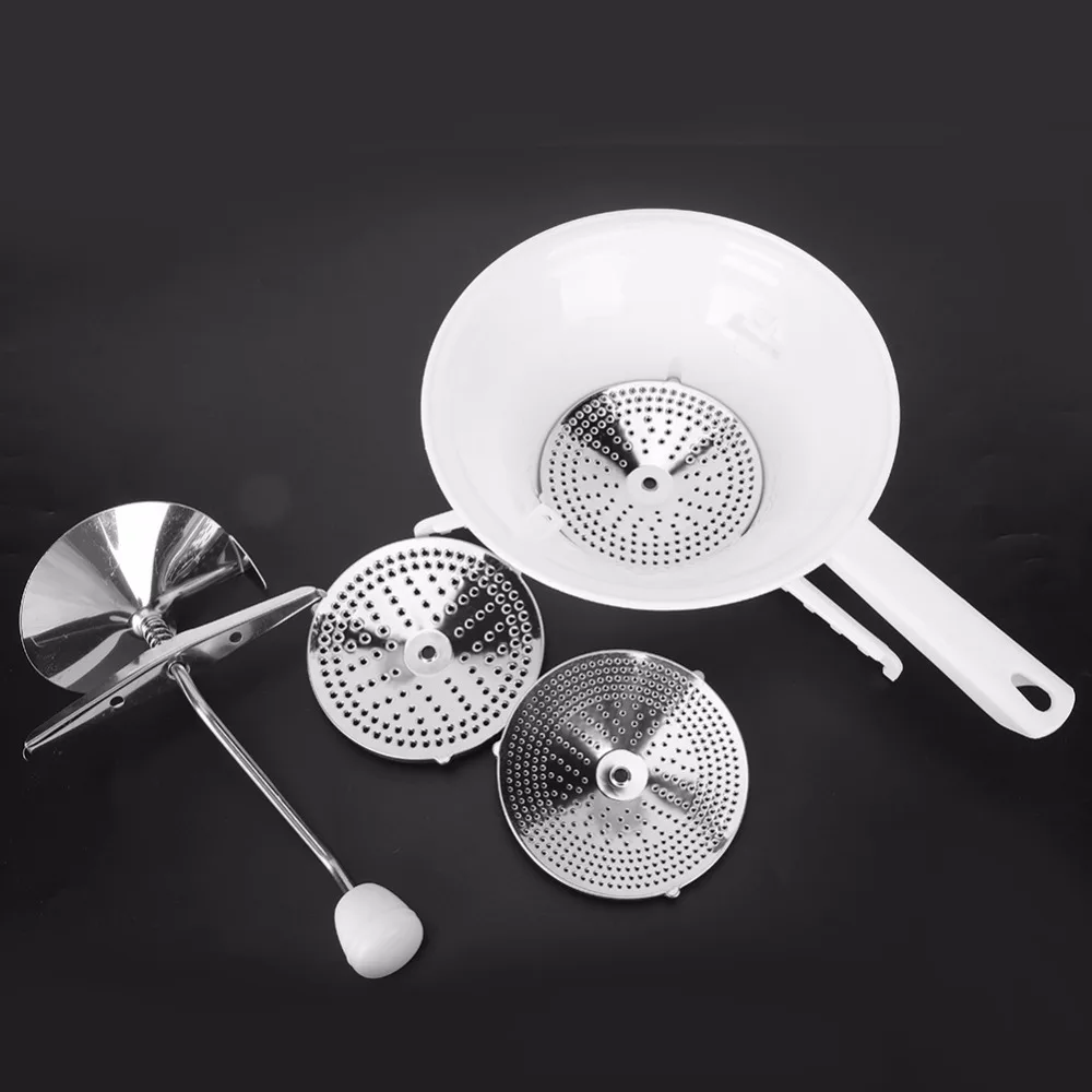 Multifunctional Manual Food Grinder Rustproof Salad Vegetable Fruit Mixer Cheese Thinner Blender Kitchen Gadget Cooking Tools