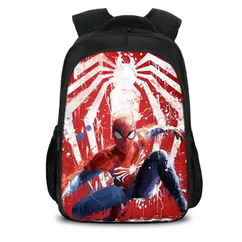 

Spider Man Spider Verse 3D Print Backpack Kids School Bags For Boys girls Child Backpacks Cartoon Children Knapsack