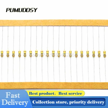 

200PCS/LOT 100K ohm 1/4W Carbon Film Resistors 5% Error 100K Ohm 100KR Color Ring Resistance 0.25W
