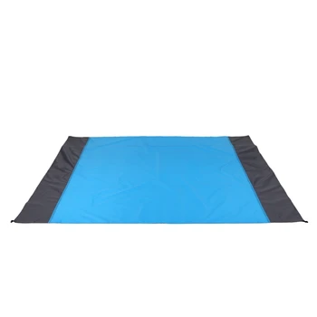 

Hot-Outdoor Portable Picnic Mat Waterproof Beach Blanket Camping Ground Mat Mattress Picnic Mat Blanket 200x145Cm