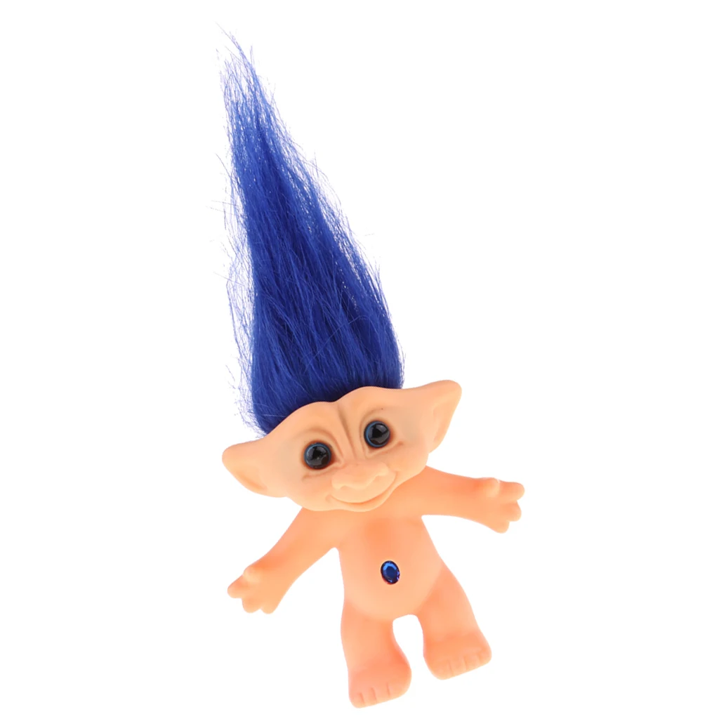 blue troll doll