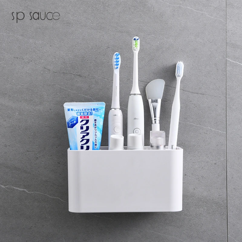 Toothbrush Holder Shaving Makeup Brush Electric Teeth brush Toothpaste   Holder