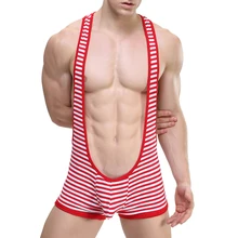 Мужское сексуальное нижнее белье, мужские бодисьют боди-комбинезон, сексуальный мужской комбинезон, борющиеся трусы, Корректирующее белье для геев, экзотические клубный комбинезон