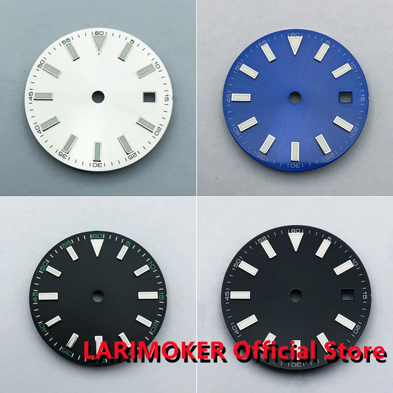 

Светящийся циферблат для часов LARIMOKER, 29 мм, подходит для NH35 NH36 ETA2824 2836 Mingzhu DG2813 3804 Miyota 8215 821A Seagull 1612