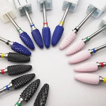 

24Type Cutter For Manicure Ceramic Nail Drill Bits Nail Files Manicure Electric Nail Art Tool