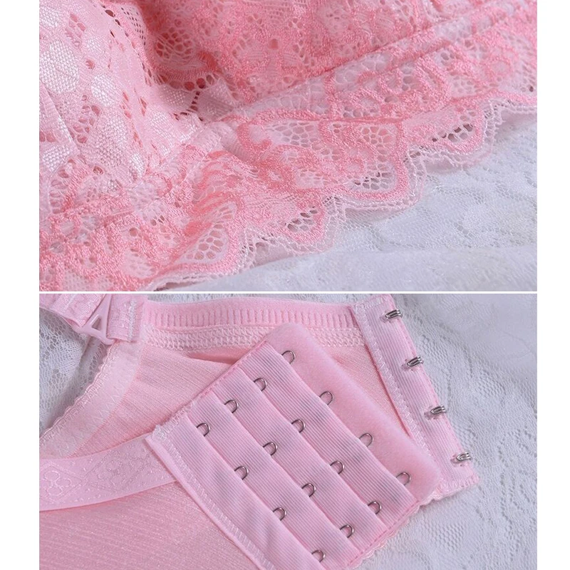 Бюстгальтер кружевной без косточек для беременных и кормящих матерей с