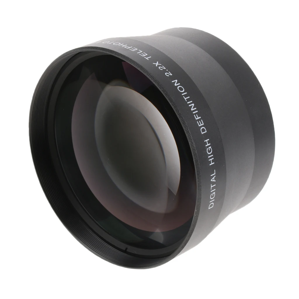 72 мм 2.2x телеобъектив телеконвертер для Nikon Nikkor 24-120 мм AF-S, 18-200 мм Универсальная камера