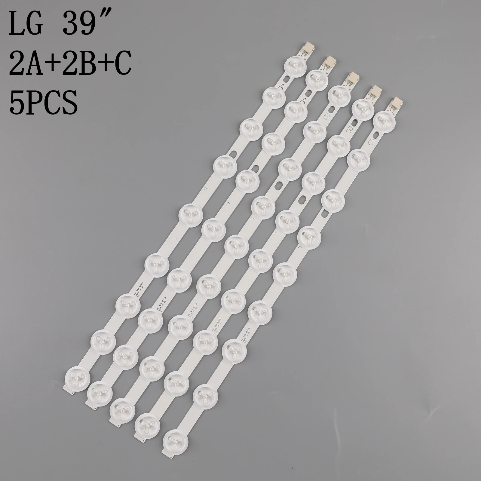 Kit de tiras de led para retroiluminación, accesorio para televisor de 40, NDV REV1.0 ABC para 39PF3025D 40L1333DB P40LED13 VES390UNDC-01 VES400UNDC-01 VES400UNDS-02 03, juego nuevo