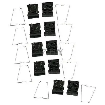 

10 Pcs 8 Pin Terminals General Purpose Relay Socket 13F-2Z-A2