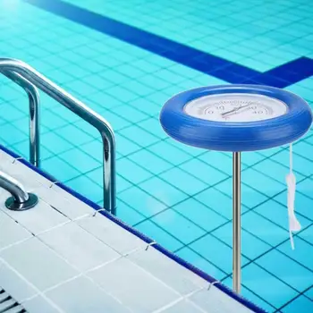 

Swimming Pool SPA Floating Thermometer Water Temperature Thermometer Device Gauge Water Gauge Dial Meter Temperature Meter C4Q3