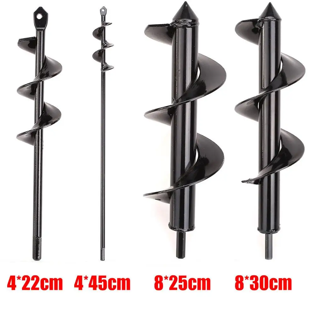 

High Speed Steel Twist Drill Mining Tool Electrical Accessories Durable Ground Drill Gardening Practical Planting