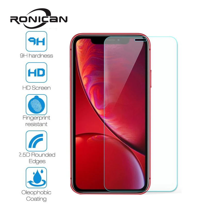 

Tempered Glass For iPhone 11 Pro Max X XS MAX XR Screen Protective Film For iPhone 6 6s 7 8 Plus 5 5s 5C SE 4 4S Glass Protector