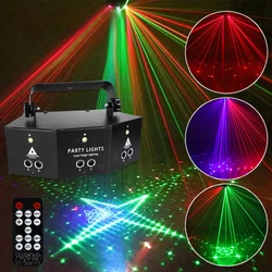 Lumière de scène professionnelle DJ DMX, 9 trous, 10W, Laser de balayage 500W, Machine à fumée pour fête Disco, décor de noël 