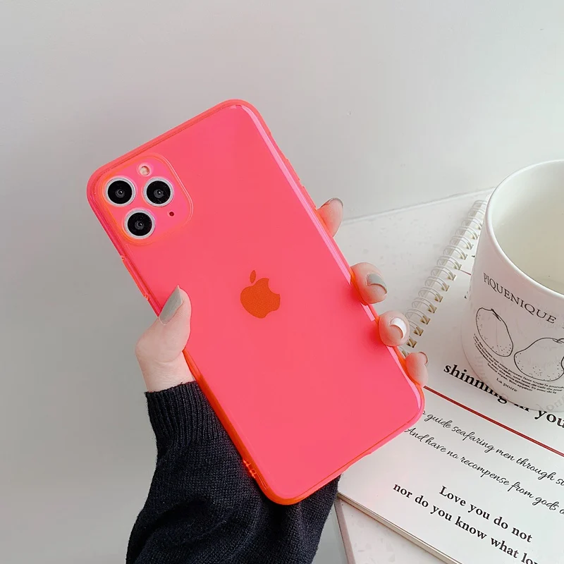 Ультратонкий флуоресцентный чехол для телефона Huawei P40 P30 P20 PRO LITE MATE30 NOVA5 4 NOVA6