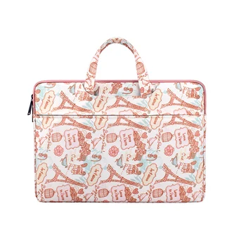 

Multi function Laptop Bag 13.3/14.1/15.4 inch Notebook hand bag Sleeve for Macbook Computer Handbag case with pocke
