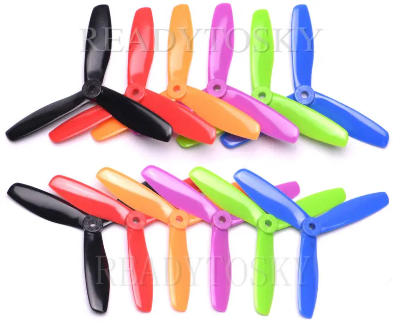 

6 / 12 Pairs 5045 3 blades Bullnose Propeller CW /CCW for 250 FPV Racing Quadcopter ZMR210 250