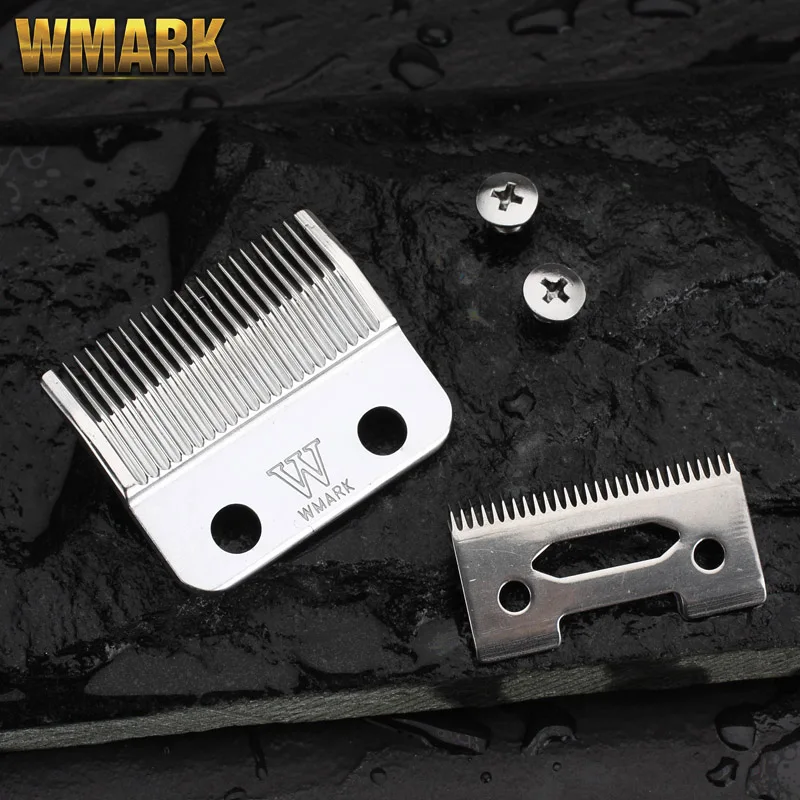 WMARK blade Professional cordless Hair Clipper blade High carton steel clipper accessories golden for choice golden screws