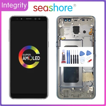

5.6"ORIGINAL For SAMSUNG Galaxy A8 2018 A530 LCD Touch Screen Digitizer Assembly For Samsung A530 Display with Frame Replacement