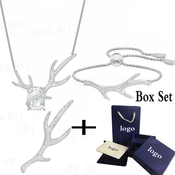 

New Fashion Exquisite Polar Bestiary Colorful Ladies Necklace Pendant Nordic-style Simple Jewelry For Girlfriend Birthday Gift