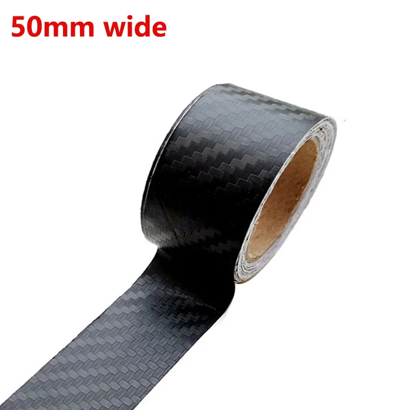 Camera Sticker carbon fiber stickers scratch-resistant rough Lens Protection Film Body Sticker for Canon Nikon Sony all camera - Цвет: 50mm wide
