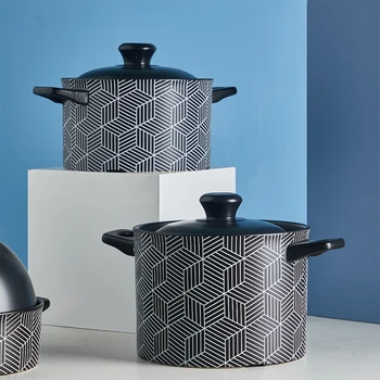 

Safety durable quench sudden fever no cracking earthenware pot stew uniform thermal conductivity energy saving and environmental