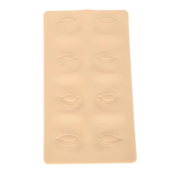 

3D Eyebrow Eyeliner Tattoo Practice Skins Silicone Fake Sheet Semi-permanent Makeup Tool