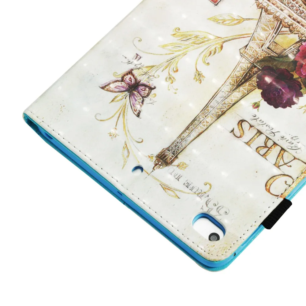 Для Apple Ipad Mini 1 2 3 Чехол мультяшный Единорог PU кожаный чехол для IPad Mini 4 5 7,9 дюймов Смарт планшет стенд Fundas чехол