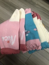 5 par/lote NIÑOS Calcetines de algodón Otoño Invierno primavera niños niñas caliente calcetines tira con dibujos deportes Calcetines