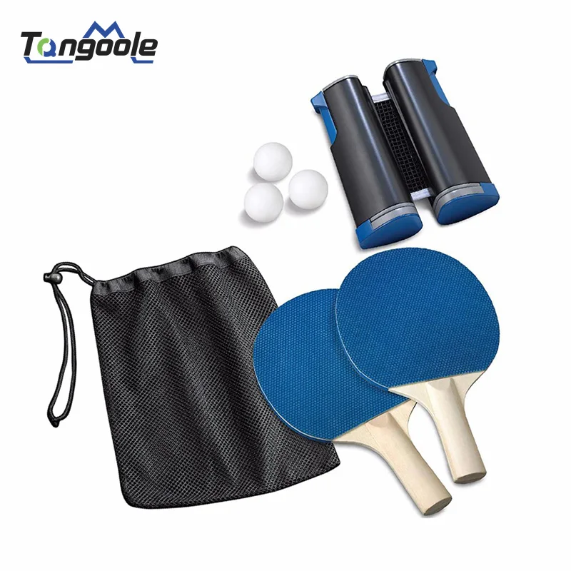 

Portable Table Tennis Sports Trainning Set Racket Blade Mesh Net Ping Pong Student Sports Equipment Simple