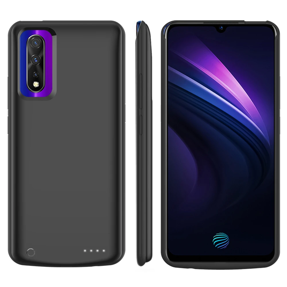 6500 мАч модный внешний чехол с зажимом на заднюю панель для VIVO Z5 портативный чехол для зарядного устройства s для VIVO Z5 чехол для зарядки