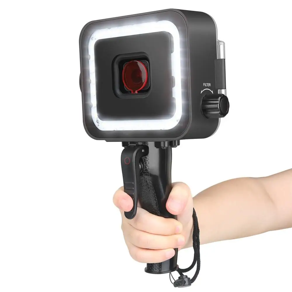 

Design For Gopro Accessories Diving Fill Light Underwater Lighting Photography With Flash For Hero 5/6/7