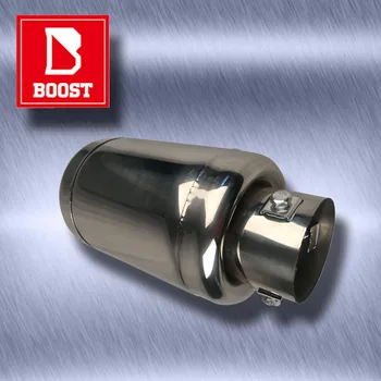 

Car Exhaust Pipe Muffler Tail Pipe Outlet Nozzle End Universal Double Layer Extra Thickened Stainless Steel High-end Customized