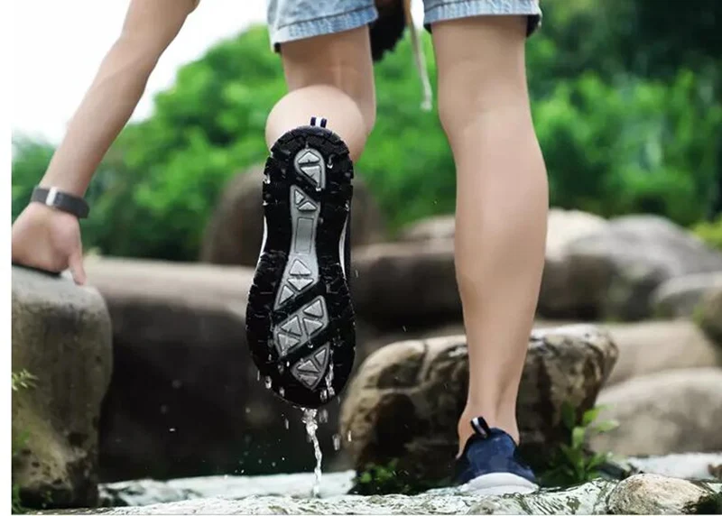 Мужская обувь для бассейна Air Mesh обувь фитнес дышащие Спортивные кроссовки быстросохнущие уличные