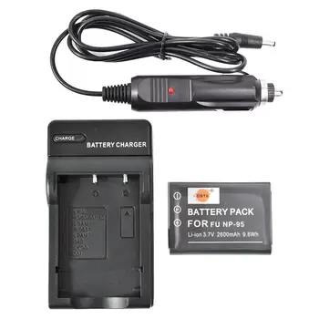 

DSTE NP-95 Camera Battery with US Plug Charger Kit for Fuji FinePix F30 X-S1 X70 X100 X100S
