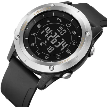 

Bluetooth Smart Watch Noctilucent Remote Control Pedometer Sport Watch Men's Wristwatch For Android IOS Fitness Tracker Clock